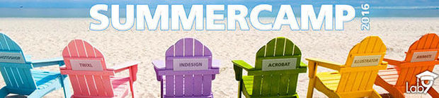 Lab9: Summercamp - Onze zomerse opleidingen op drie verschillende locaties dichtbij het water.