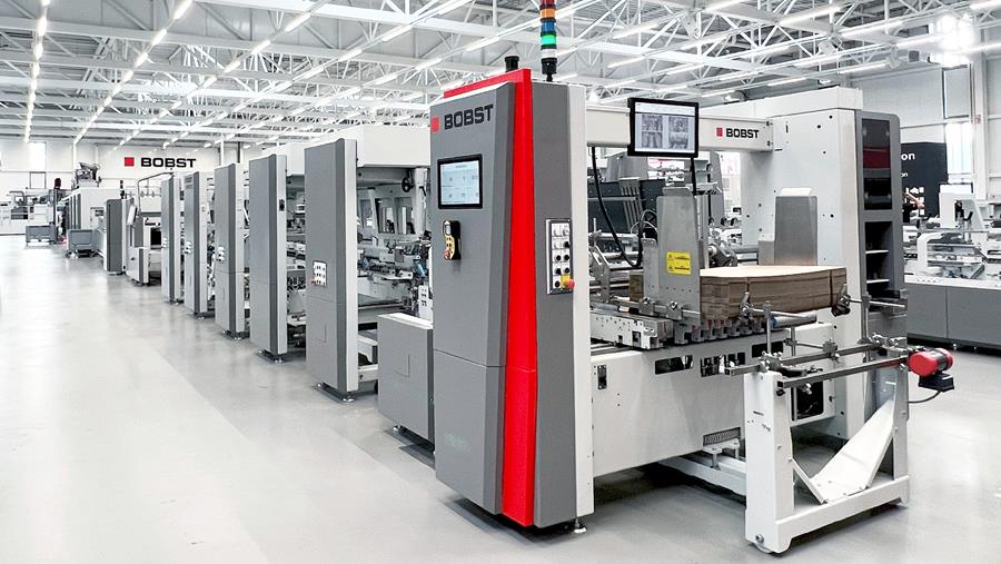 Bobst introduceert nieuwe formaten voor Expertfold-machines voor golfkarton
